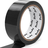 DOAY Black Duct Tape - Heavy Duty Waterproof Tape 1.88 Inch Wide - Strong Adhesive, Extra Thickness, Tear by Hand - Great for In