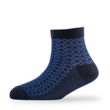 Young Wings MenS_Socks Navy Colour Cotton Fabric Solid Free Size Ankle Length Casuals & Formals Wear Socks Pack Of 1 2302M1Bl