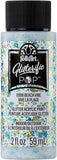FolkArt Glitterific Pop Acrylic Craft Paint, Beach Vibe 2 fl oz Premium Glitter Finish Paint, Perfect for Easy to Apply DIY Arts