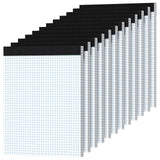 Ciphyfee Graph Paper 8.5 X 11, 12 Pack, 4x4 Quad Ruled, Grid Paper Pad 8-1/2 X 11, Grid Pad 8.5 X 11.75, Engineering Notebook, E