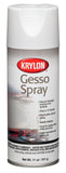 Krylon Gesso Spray Paint Primer, 11 oz, Bright White