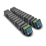 Flipside Products Dry Chalkboard Manual Eraser, 2 x 2 x 1, Gray 24 per Pack
