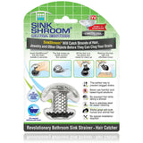 SinkShroom Ultra Revolutionary Bathroom Sink Drain Protector Stainless Steel-New