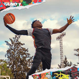 AND1 Xcelerate Rubber Basketball: Game Ready, Official Regulation Size 7 (29.5  ) Streetball, Made for Indoor/Outdoor Basketbal