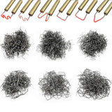 Sawvolker 3000PCS Hot Staple Plastic Welder Staples Kit,6 Types Automotive Plastic Repair Welding Staples for All Cars Furniture
