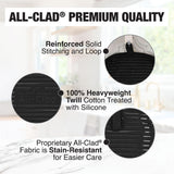 All-Clad Premium Pot Holder & Hot Pad: Heat Resistant To 500 Degrees - 100% Cotton, 10X6.25 Hot Pad For Kitchen And Barbeque