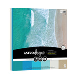 Astrodesigns Crafting Cardstock, 12 x 12, 65 lb./176 gsm, 6Color Ocean Assortment, 84 Sheets (91794)