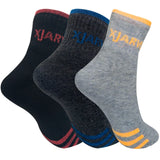 Xjarvis All-Season Ankle Sports Socks | High Cushioning Arch Support Breathable Cotton | Odor-Free Moisture-Wicking | Men & Women | Free Size (Black/Dark Grey/Grey) Pack Of 3,Pack of 3,,B0B94921C4