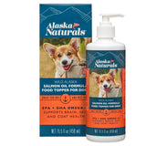 Alaska Naturals - Wild Alaska Salmon Oil Formula Dog Food Topper - EPA and DHA Omega-3 - Supplement for Healthy Skin, Shiny Coat