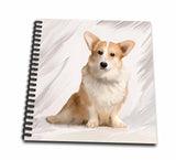3dRose db_4069_1 Welsh Corgi Drawing Book, 8 by 8