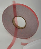 Transparent Vinyl Tape with Self-Adhesive. (1/4 inch x 50 ft, Pink Fizz)