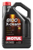 Motul 8100 X-Clean 5W-30 Full Synthetic Motor Oil | Engineered To Help Protect Emissions Systems Clean Engine Performance | Long Drain Capable Improved Engine Responsiveness | 5L -Like New