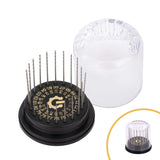 GYROS 20 PCS Mini Twist Drill Bit Set #61 to #80 w/Dome Storage Case, HighSpeed Steel Wire Gauge Micro Drill Bits for Jewelry, 