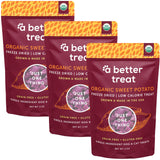 A Better Treat - Freeze Dried Organic Purple Sweet Potato Dog and Cat Treats, Organic, Single Ingredient | Natural, Healthy, Dia