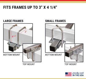 Ce Smith Trailer Pvc Boxed Post Guide-On, Black, 40''- Replacement Parts And Accessories For Your Ski Boat, Fishing Boat Or Sail
