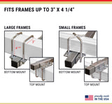 Ce Smith Trailer Pvc Boxed Post Guide-On, Black, 40''- Replacement Parts And Accessories For Your Ski Boat, Fishing Boat Or Sail
