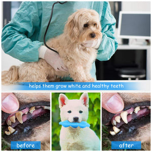 Hurray 3 Pack Puppy Chew Toys for Teething Puppies, Puppy Teething Toys, 360 Clean Pet Teeth & Soothe Pain of Teeth Growing, Pup