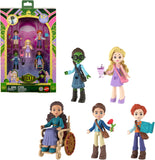 Mattel Universal Pictures Wicked Students of Shiz Multipack, 5 Small Dolls with Signature Looks and 9 Storytelling Accessories, 