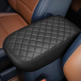 JOYTUTUS Center Console Cover Compatible with Ford Maverick 2025 2024 2023 2022 Leather Armrest Cover Center Console Cushion For