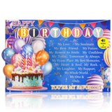 Birthday Card for Husband Wife with Lights & Music, Sweet 3D Birthday Cards for Men Women, Romantic Happy Birthday Card for Boyf