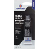 Permatex 22072-6PK Ultra Black Maximum Oil Resistance RTV Silicone Gasket Maker, .5 oz. Tube (Pack of 6)