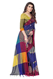 Om Sai Latest Creation Soft Cotton Silk Foil Print Saree For Women Banarasi Saree Under 449 2021 Beautiful For Women Saree (Mult