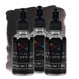 Artfinity Liquid Watercolor Paint 30 ml Bottle - 3 Pack, Neutral Tint - Vibrant Dye-Based Liquid Watercolor w/Glass Pipette, Fas