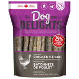 Dog Delights Chewy Chicken Sticks Dog Treats - 1.25 kg (2.7 lb) - Wholesome and Delicious Rewards for Your Furry Friend - Made i