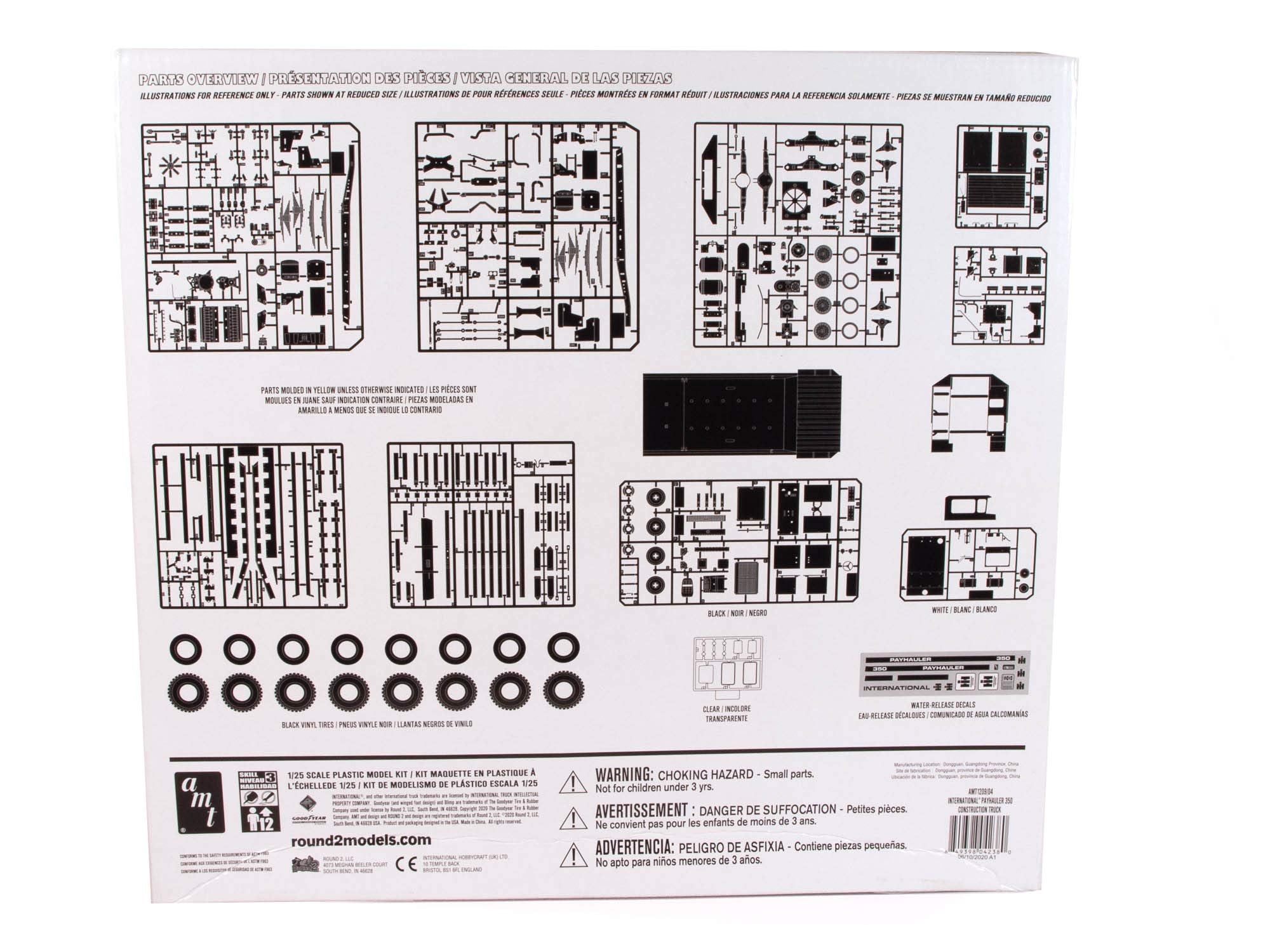 Amt International Payhauler 350 125Th Scale Model Kit