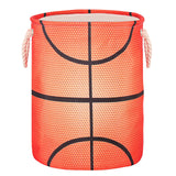 Basketball Laundry Basket for Boys Room Decor, Kids Nursery Hamper Gift for Bathroom Bedroom Sports Room Accessories, Teens Stuf