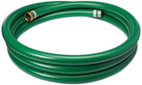 Apache 11/2 x 20 PVC Style G (Green) Suction Hose with Aluminum Pin Lug Fittings (98128010)