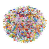uxcell 2000 Pcs Glass Seed Beads Bulk, 1.5mm Mini Glass Bugle Beads for DIY Earrings, Necklaces, Bracelets, Jewelry Making, Colo
