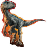 Qualatex 38 Jurassic World Fallen Kingdom Foil Balloon, Multicolor