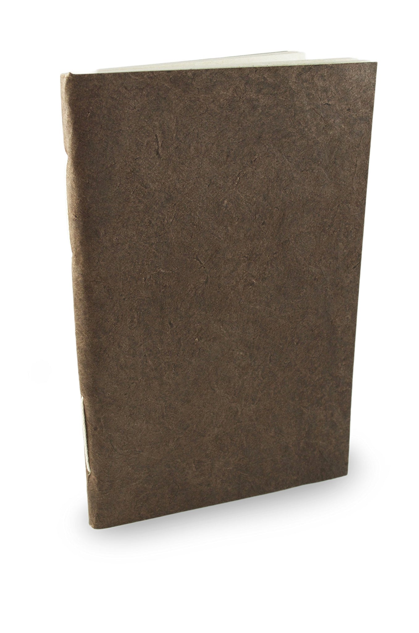 Nepali Companion Notebook with Handmade Paper and Vegetable-Dyed Cover, Vintage 5.5x8.5 inch Composition Notebook for Office, Sc