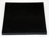 Sorbothane Vibration Isolation Square Pad, 4x4, 2 Pack (70 Duro, 0.10 Thick)