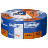 Shurtape CP 27 14Day ShurRELEASE Painters Tape, MultiSurface, 48mm x 55m, Blue, 1 Roll (202880)