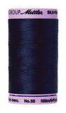 Mettler Silk Finish Cotton Thread, 547Yard, Navy