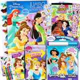 Disney Princess Coloring Book and Sticker Activity Set for Kids - Bundle with Princess Books, Princess Imagine Ink, Stickers, an