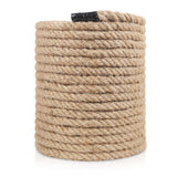 Roopeem Hemp Rope 1/2 inch 50FT Jute Twine Rope Heavy Duty Thick Twine Gardening Twisted Manila Rope Thick Jute Rope for Crafts 