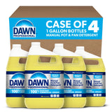 Dawn Dishwashing Liquid Soap Detergent, Bulk Degreaser Removes Greasy Foods from Pots, Pans and Dishes in Commercial Restaurant 