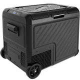EUHOMY 12 Volt Refrigerator, 49QT Dual Zone Car Refrigerator, Electric Cooler 12/24V DC & 100-240V AC, Car Fridge -4?~68?, Porta