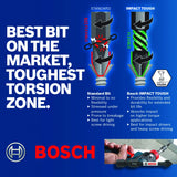 Bosch Itdet30601 1-Piece 6 In. Torx #30 Impact Tough Double-Ended Screwdriving Bit