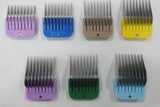 Miaco Professional Stainless Steel Clipper Guide Comb 7pc Set