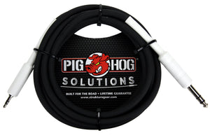 1/4-In Trs To 1/8-In Mini Quality Audio Cable, 6-Foot