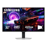 SAMSUNG 32Odyssey QD-OLED G8 (G81SF), 4K, 240Hz, Gaming Monitor, 0.03ms Response Time, DisplayHDR True Black 400, AMD FreeSy