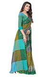 Om Sai Latest Creation Soft Cotton Silk Foil Print Saree For Women Banarasi Saree Under 449 2021 Beautiful For Women Saree (Gree