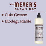 Mrs. Meyer'S Clean Day Liquid Dish Soap, Lavender Scent, 16 Ounce Bottle