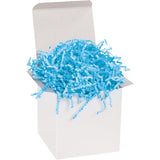 Aviditi Crinkle Cut Paper Shred Filler, Sky Blue, (1 Case of 10 Lbs.) for Gift Wrapping, Holidays, Craft DIYs, Basket Filling a