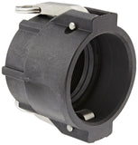Banjo 300D Polypropylene Cam & Groove Fitting, 3 Female Coupler x NPT Female