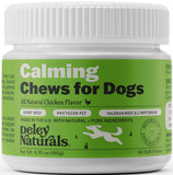 Deley Naturals New & Improved Calming Chews for Dogs - Calming Treats with Phytozen Pet, Valerian Root & Chamomile - Calming Bit